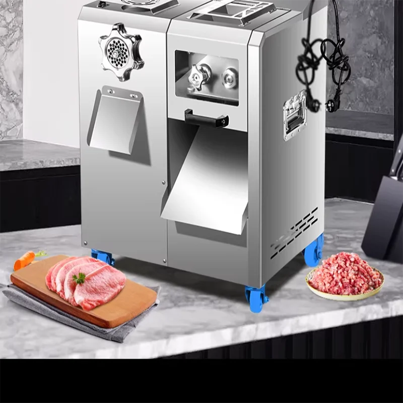 Restaurant Beef Meat Cube Cutter Machine,meat Slicer Machine ,meat   Grinder Machine
