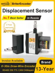 Sensor de desplazamiento de tipo potenciómetro, Sensor de posición, cable de extracción, transductor lineal, cable de tracción, cable de tracción, britercodificador