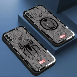 Marvel Spider Man logo Case for Motorola Moto G51 G71 G72 G60 G32 G31 G22 G73 G60s G52 G53 G50 G30 TPU Soft Matte Shell Cover