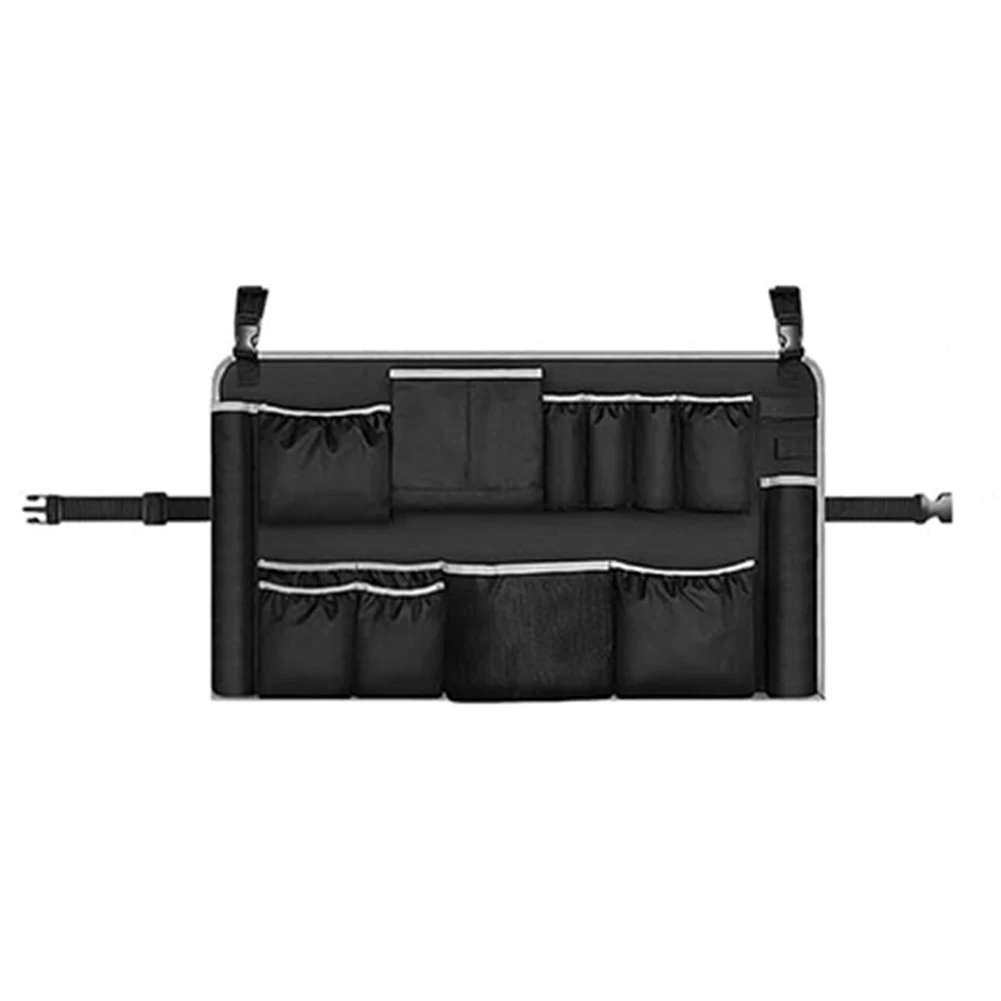 For Garage Organization Trash Can Storage Bag Outdoor Tool Holder Trash Can Tool Storage Organizer Storage Bag Open-top Design