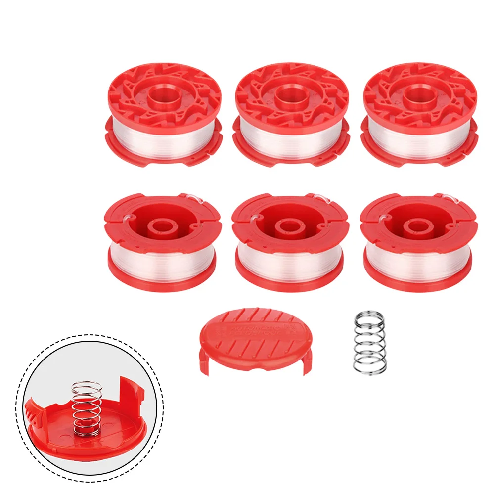 

Plastic Lawn Mower Spool CMZST065/CMZST120SC Spool Nylon Grass Head Grass Cutting Line Grass Cutting Line Reel Garden Tool