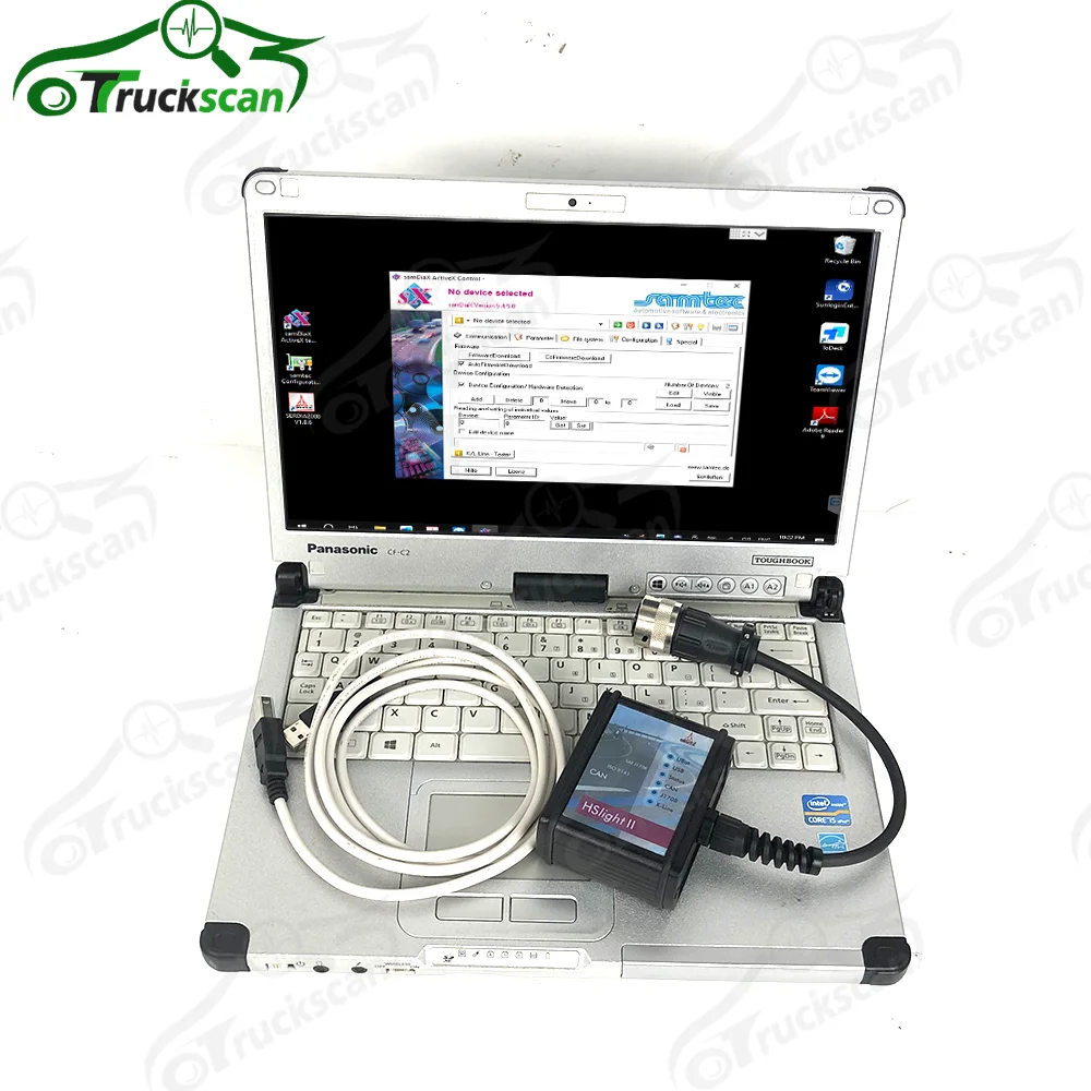 For deutz Kit diagnostic Automatic deutz (Hs Light) ARGO DIAGNOSTIC KIT (HS Light II) for frd and cfc2laptop