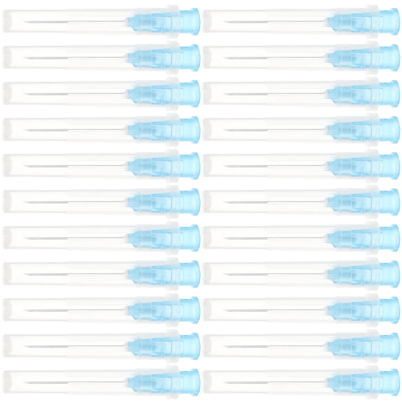 

100pcs Pointed Needle Steel Plastic Luer Lock Dispensing Industrial Precision Piercing Fake Dermal Hook Ear