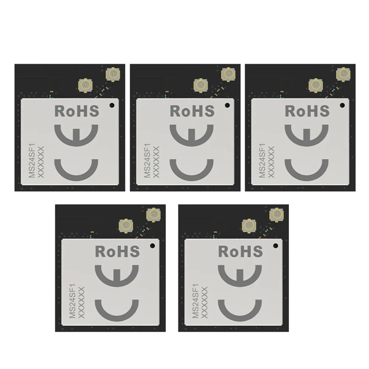 5 Pcs LoRa NRF52840+SX1262 IoT Module -146DBM 5KM Long Range PCB+IPEX LoRa Ble Module