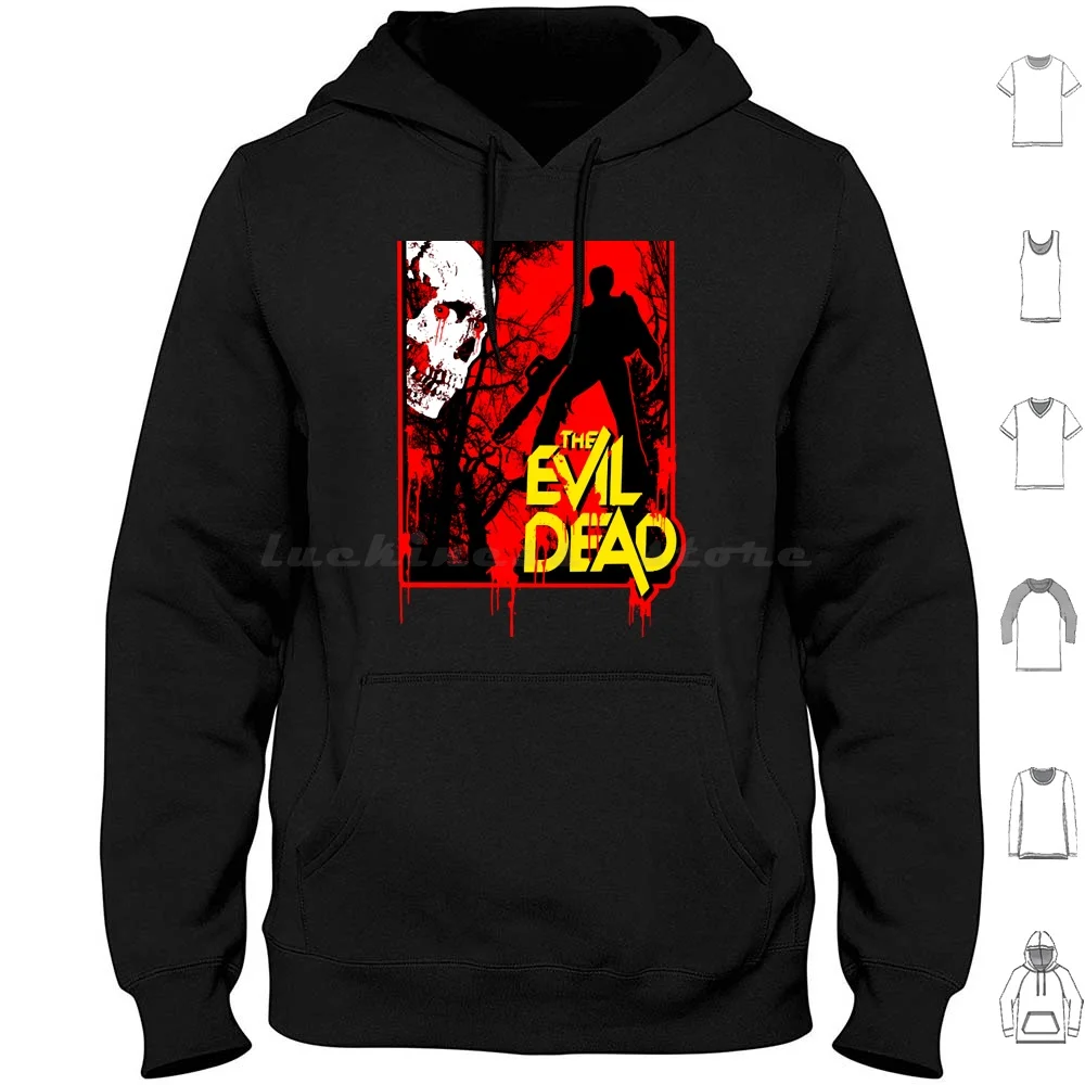 

Толстовки The Evil Dead Fantee с длинным рукавом Evildeadfanart Army Of Darkness Ash Vs Evil Dead Ash Williams Брюс Кэмпбелл