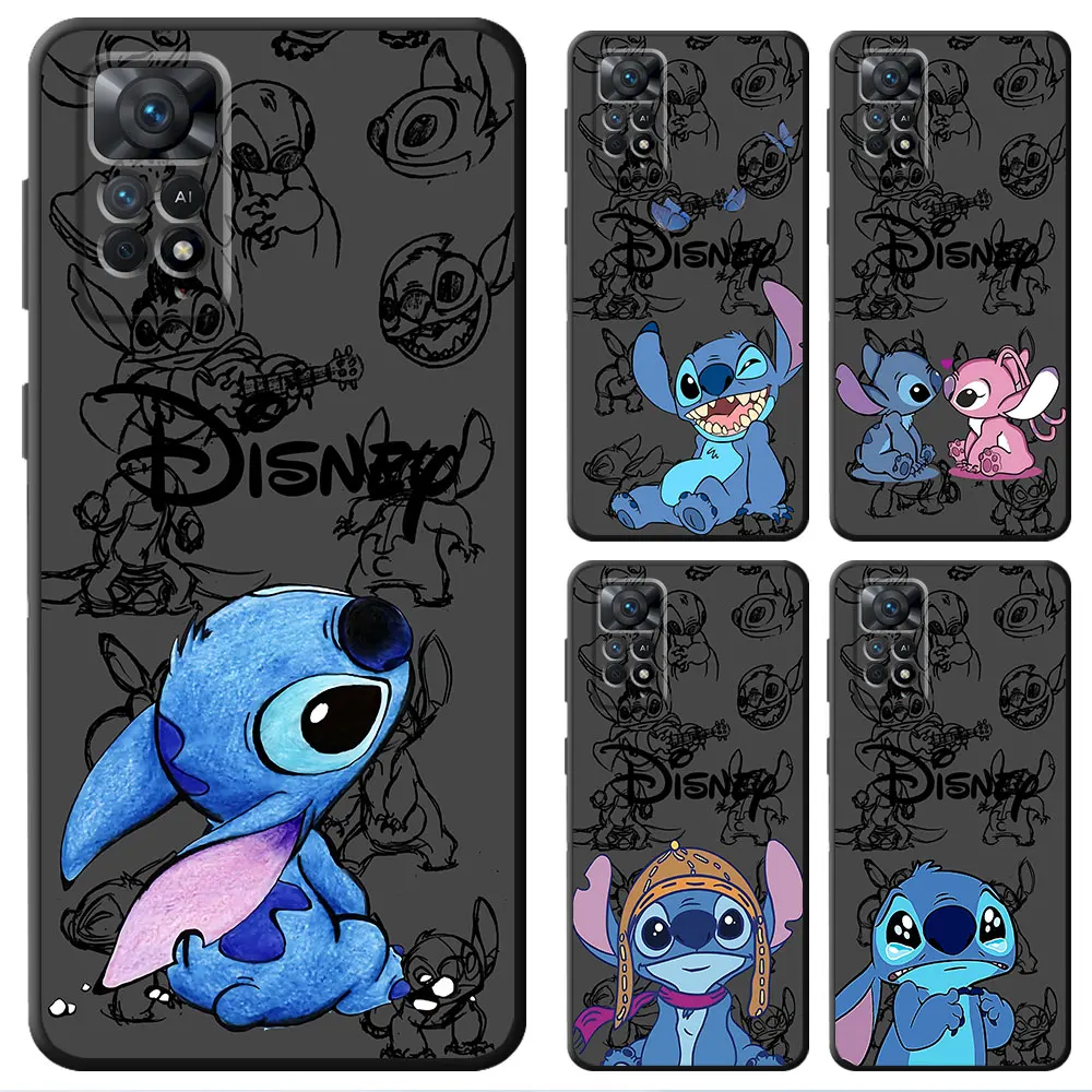 Чехол для Redmi A2 A1 Plus K60 K60E K40s 9T K50 Gaming K40 Pro 10C 10A 12 10 9 9A 12C 9C Stitch The Baby Disney