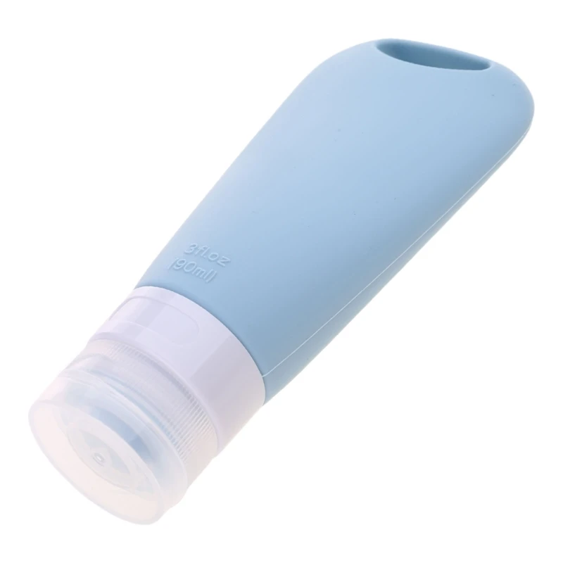 Chai chiết lại 90ml Silicone Lotion Hộp đựng mỹ phẩm Lotion Refillable Dropshipping