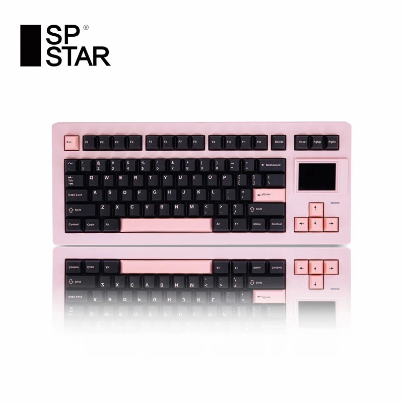 Imagem -03 - Pro Teclado Mecânico para Jogos D82pro Smart Screen Modo 8000mah sem Fio Rgb Junta Hot-swap pc Gamer Sp-star-d82