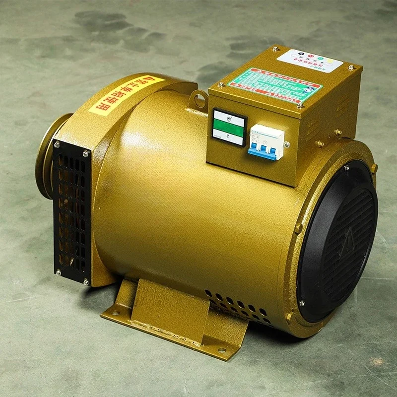 Three-phase 10kw synchronous alternating current power generation unit, copper wire alternator
