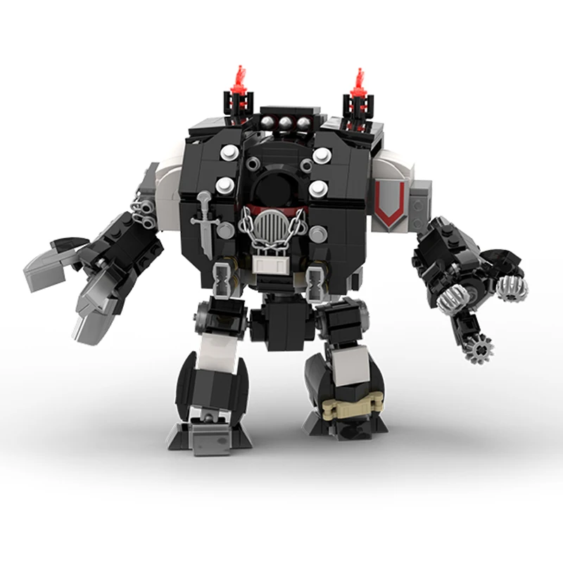 Beliebte Spiele 40K Modell Gebäude Moc Ziegel Hammer Schlacht Mech Sammlung Technologie Blöcke Geschenk Modulare Weihnachten Spielzeug DIY Sets