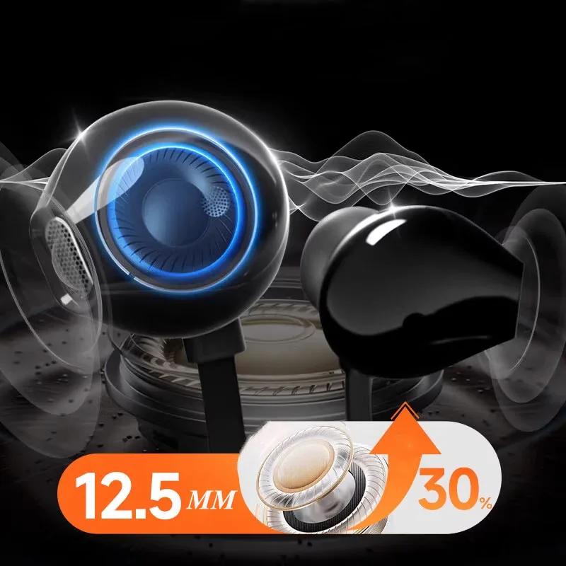 JBL TUNE 305C Bekabelde semi-in-ear hoofdtelefoon Type-C-interface Ingebouwde microfoon JBL Puur laagfrequent geluid voor sportoproep