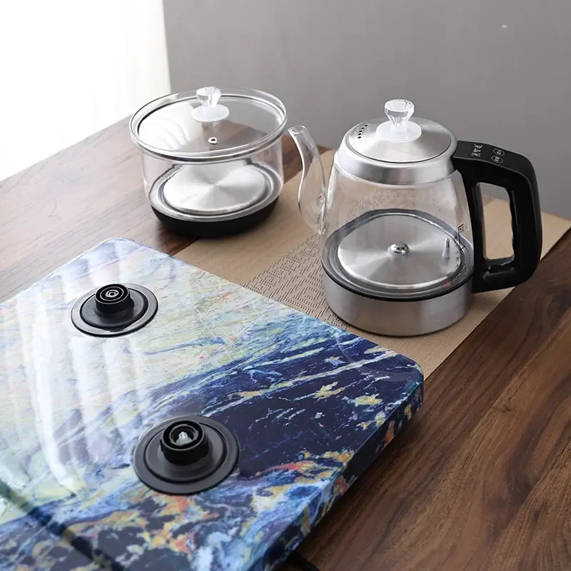 dh- Hospitality Tea Tray Luxury Accessories Ceramic Decorative Serving Tea Tray Tableware Living Room Bandejas Home Products