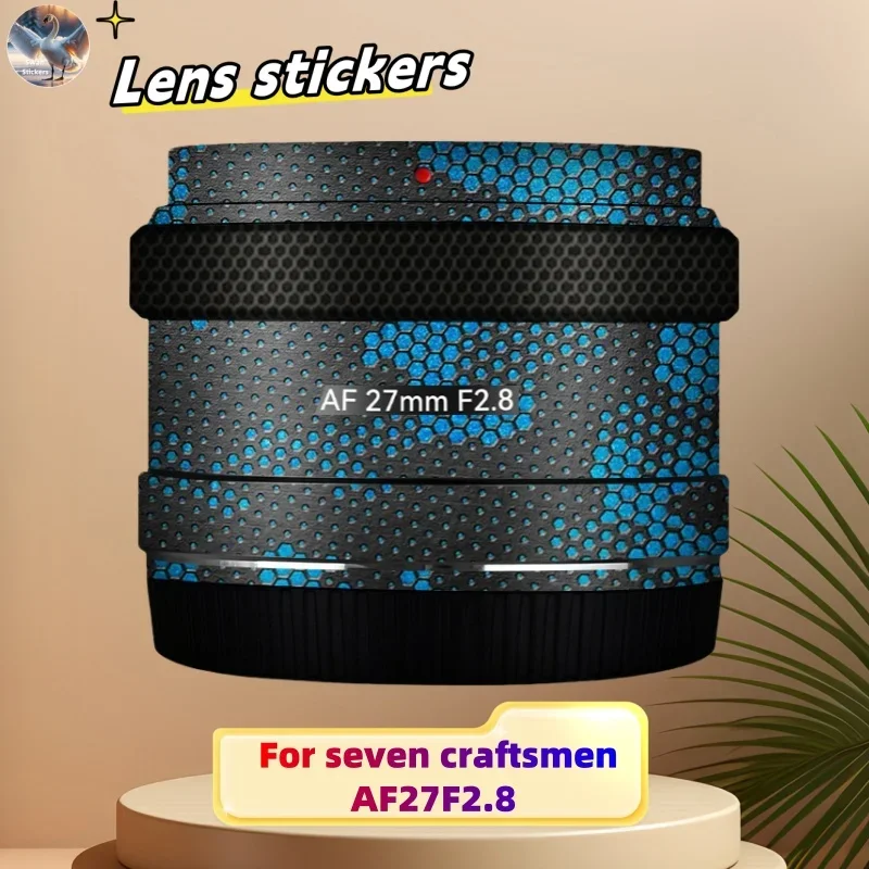 

for seven craftsmenAF27F2.8 Camera Lens stickers, precision cut wear-resistant protective film, DIY skin