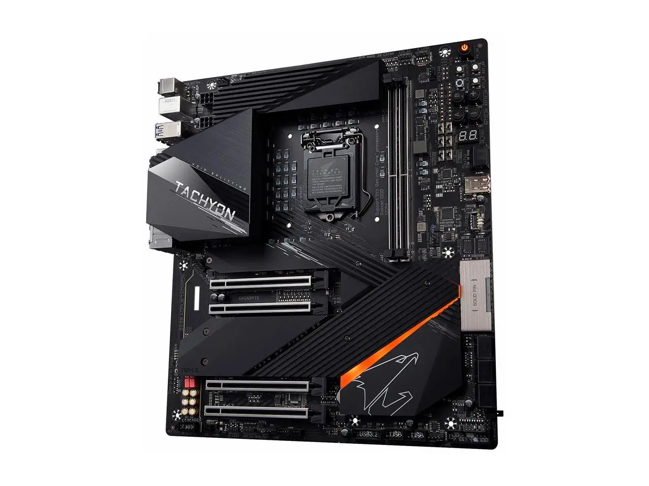 Gigabyte Z590 AORUS TACHYON Motherboard LGA 1200 Support Intel 10th/11th Gen CPU 64GB PCI-E 4.0 Intel Z590 Mainboard DDR4 ATX