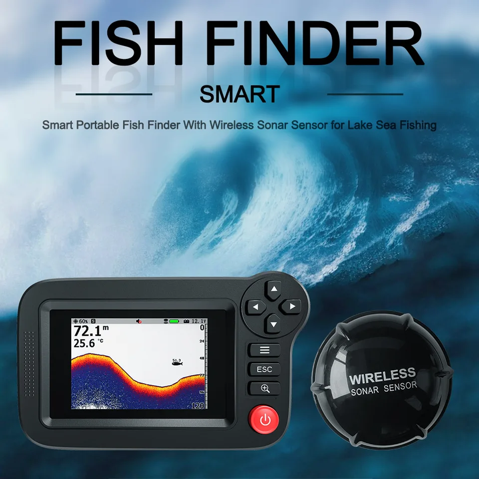 Smart Fish Finder - Portable Fish Finder and Depth Finder For Recreational Fishing From Dock, Shore Or Bank - AliExpress 18 Smart Fish Finder - Portable Fish Finder and Depth Finder For Recreational Fishing From Dock, Shore Or Bank - AliExpress 18