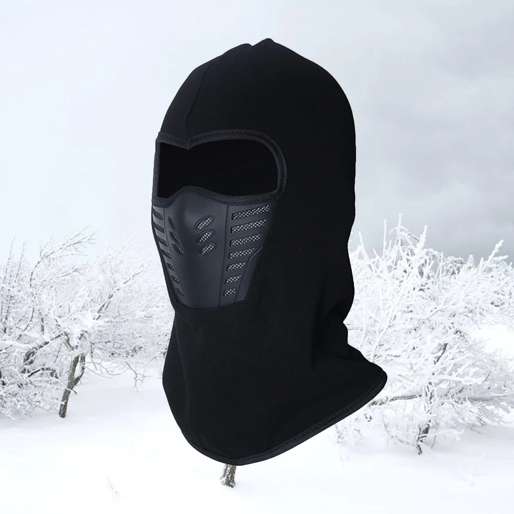 

Hats Sports European and American Outdoor Cap Black Full Face Warm Balaclava Men Women