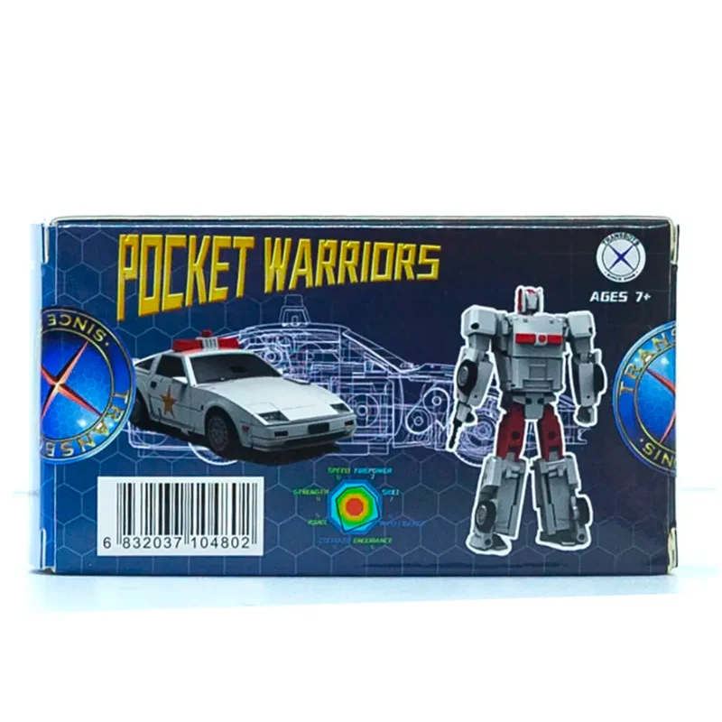 【Spot Goods】Transformed Toys X-Transbots Pocket Warriors MX-mini01 Guaroian Fuzz Streetwise Small Defensor Action Figure Toy
