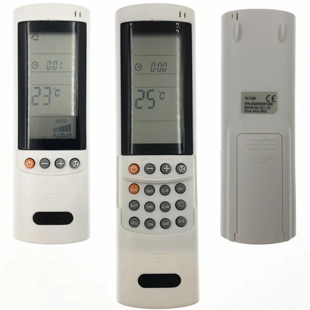 RC08A RC08B A/C Remote Control for Airwell Electra GREE Replacement Air Conditioner Controller Different Function Compare Button
