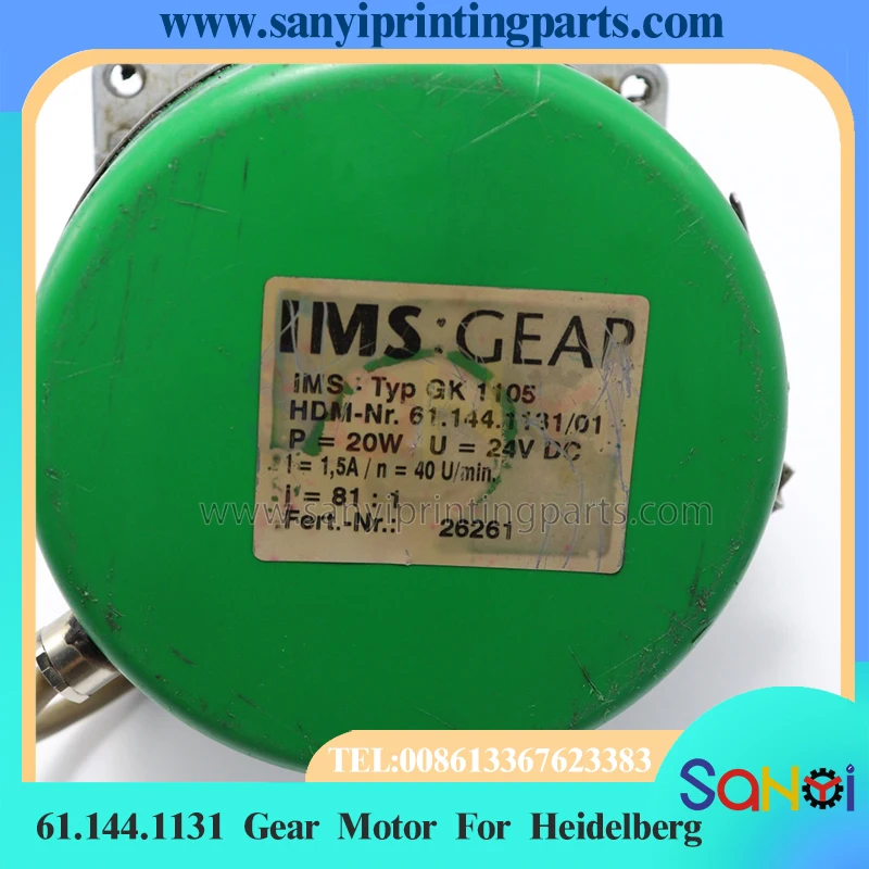 95% Original New Best Quality 61.144.1131 Gear Motor For Heidelberg SM102 CD102 Printing Machine