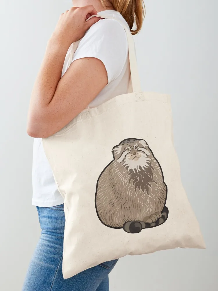 

Pallas's Cat Tote Bag Portable shopping bag Big bag tote screen tote bags aesthetic