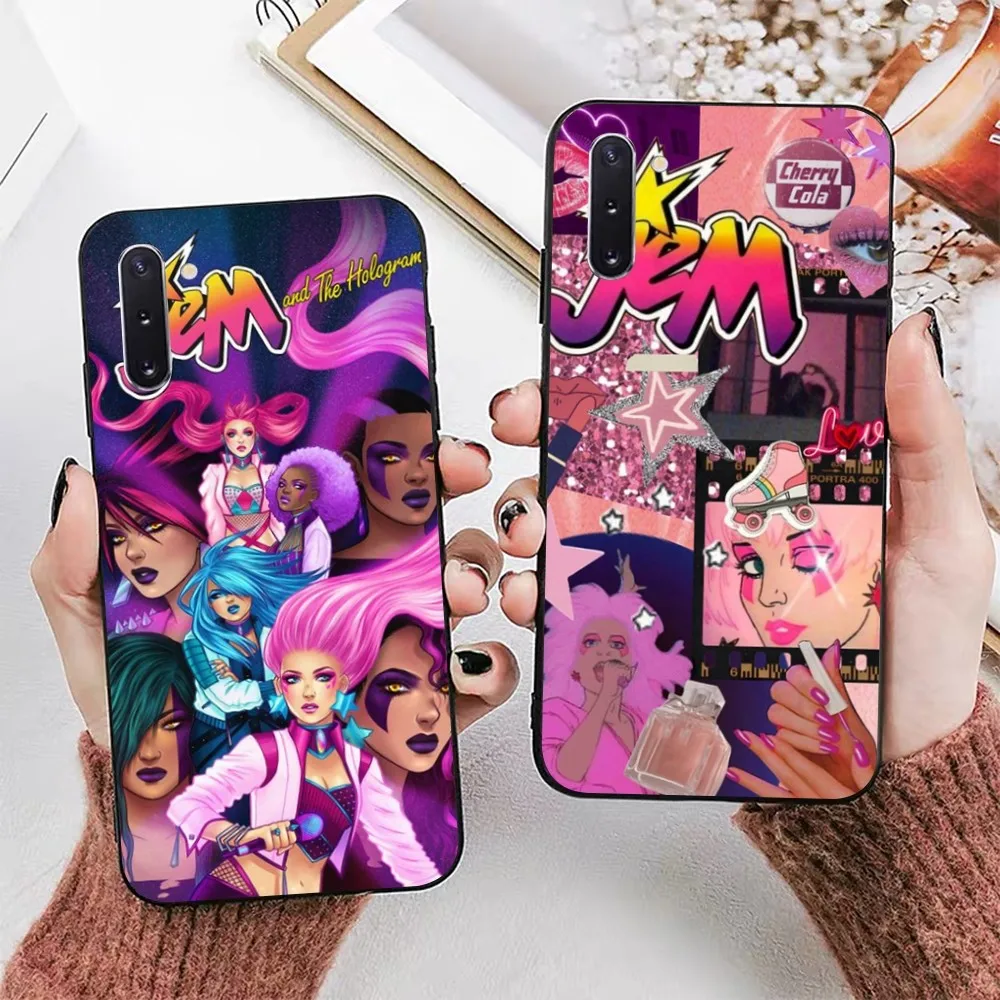 Jem And The Holograms Phone Case For Samsung Note 8 9 10 20 pro plus lite M 10 11 20 30 21 31 51 A 21 22 42 02 03