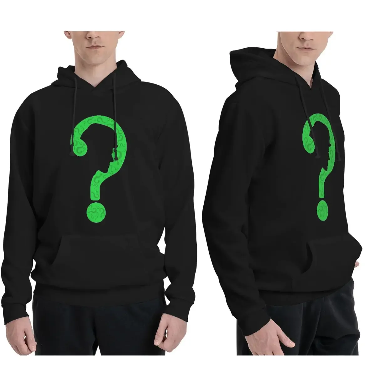 The Riddler Hoodies Men Women Casual Pullover Sweatshirts Fashion Long Sleeve Streetwear Autumn Winter