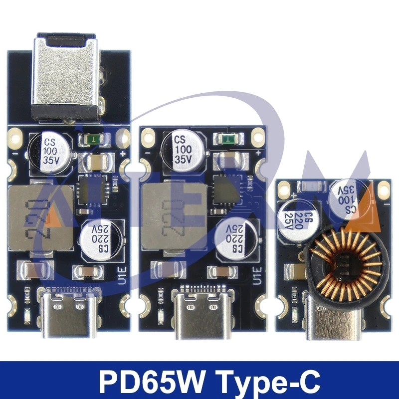 QC4.0 QC3.0 Typ-C USB PD65W Schnellladeadaptermodul DC8-32V 3,25A 65W Step-Down-Modul YANXD