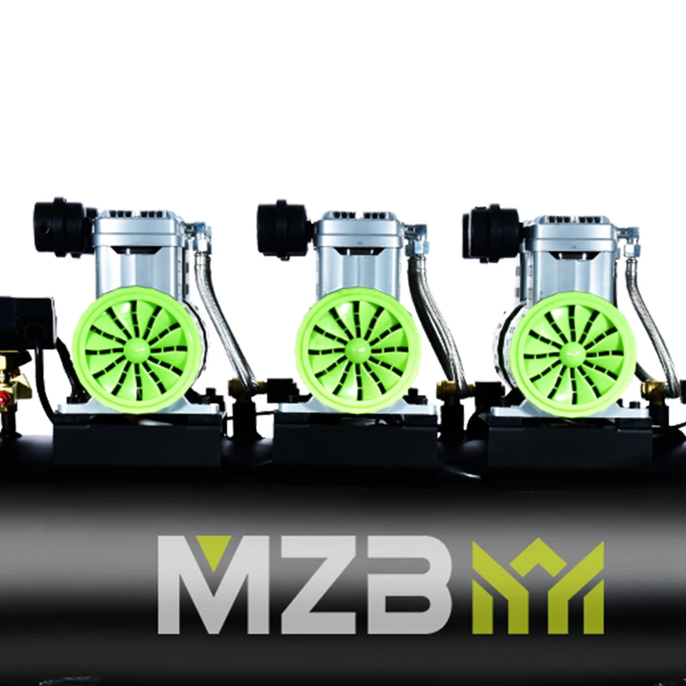 Wholesale 90l Portable Quite Oil Free Piston Air Compressor