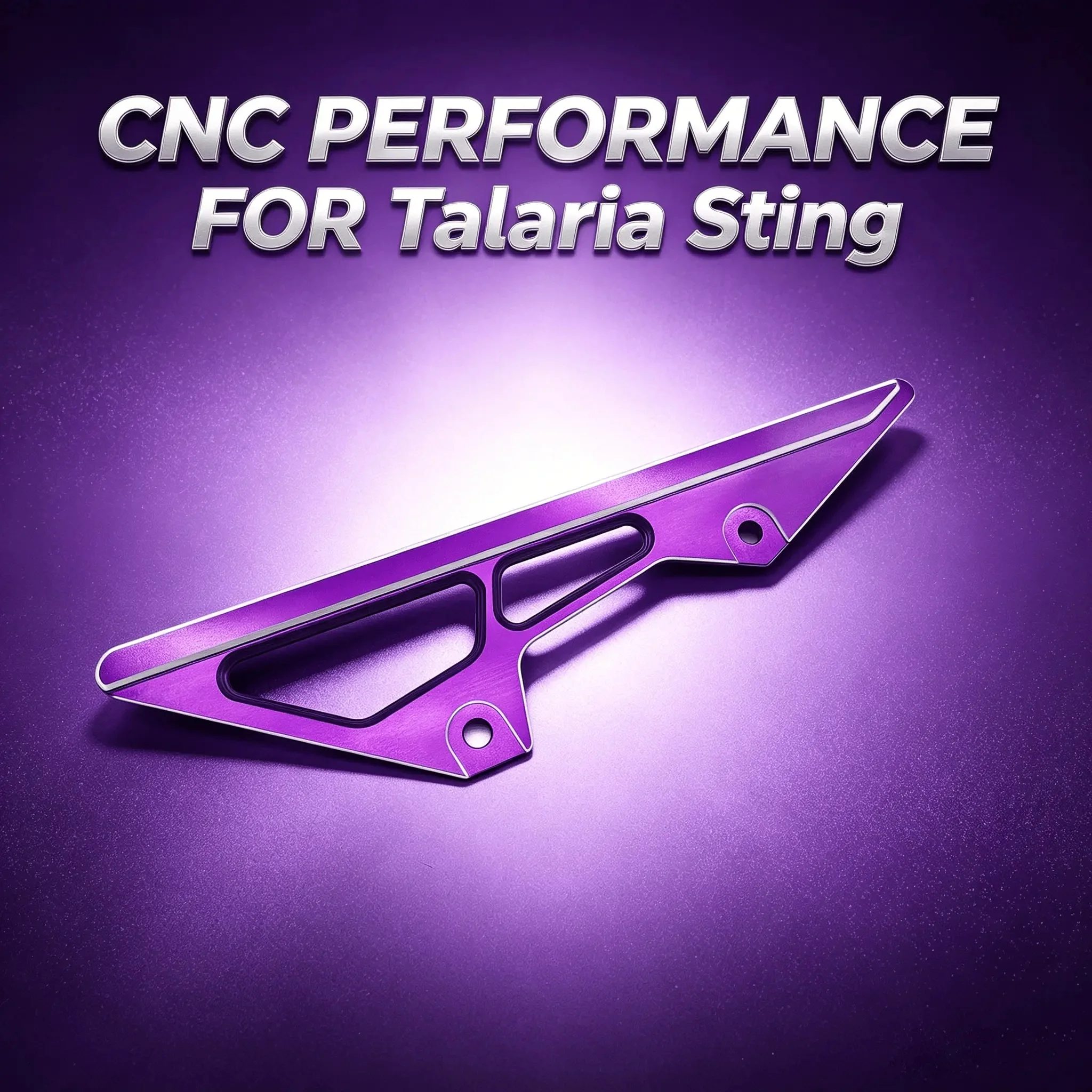 CNC Aluminum Chain Guard Protector For Talaria Sting MX3 MX4 MX5 Anodized Chain Cover