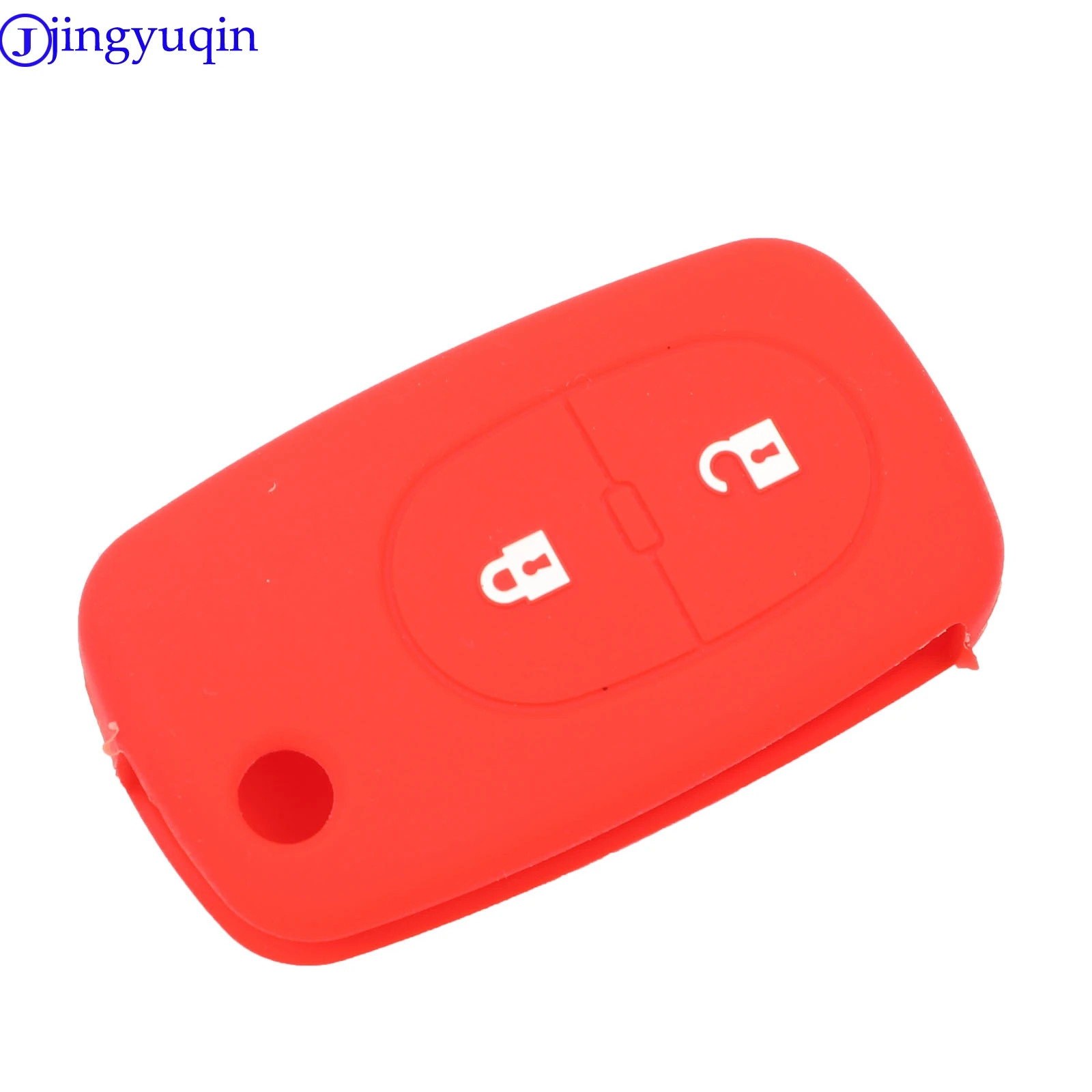 jingyuqin 2B Silicone Remote Car Key Shell Cover Case For Audi TT A2 A4 A6 A8 Quattro Styling Folding Flid Key Case