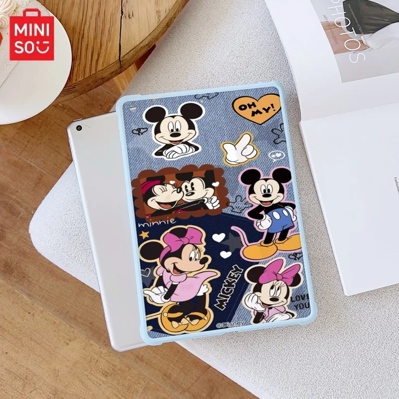 

Прозрачный чехол для iPad Miniso Disney Cartoonblue, подходит для ipad Pro 6/M4, Air3/5, Mini6, iPad 6/10, 8,3/9,7/10,5/12,9/10,9/11 дюймов