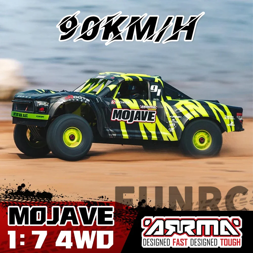 

ARRMA 1/7 MOJAVE 6S Remote Control Electric Short-course Truck RC Adult 4WD Off-road Vehicle Model Car