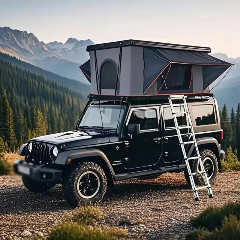 3-4 أشخاص التخييم 4x4 مقاوم للماء الألومنيوم سيارة على السطح هارد شل سقف أعلى خيمة بيع سعر المصنع RTT #1