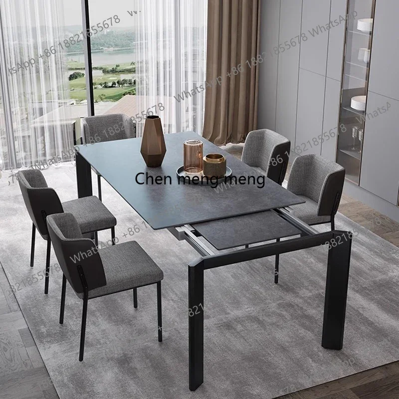 

Foldable Italy Dining Table Organiser Mobile Nordic Waterproof Dining Table Restaurant Accessories Mesa Plegable Stand Furniture