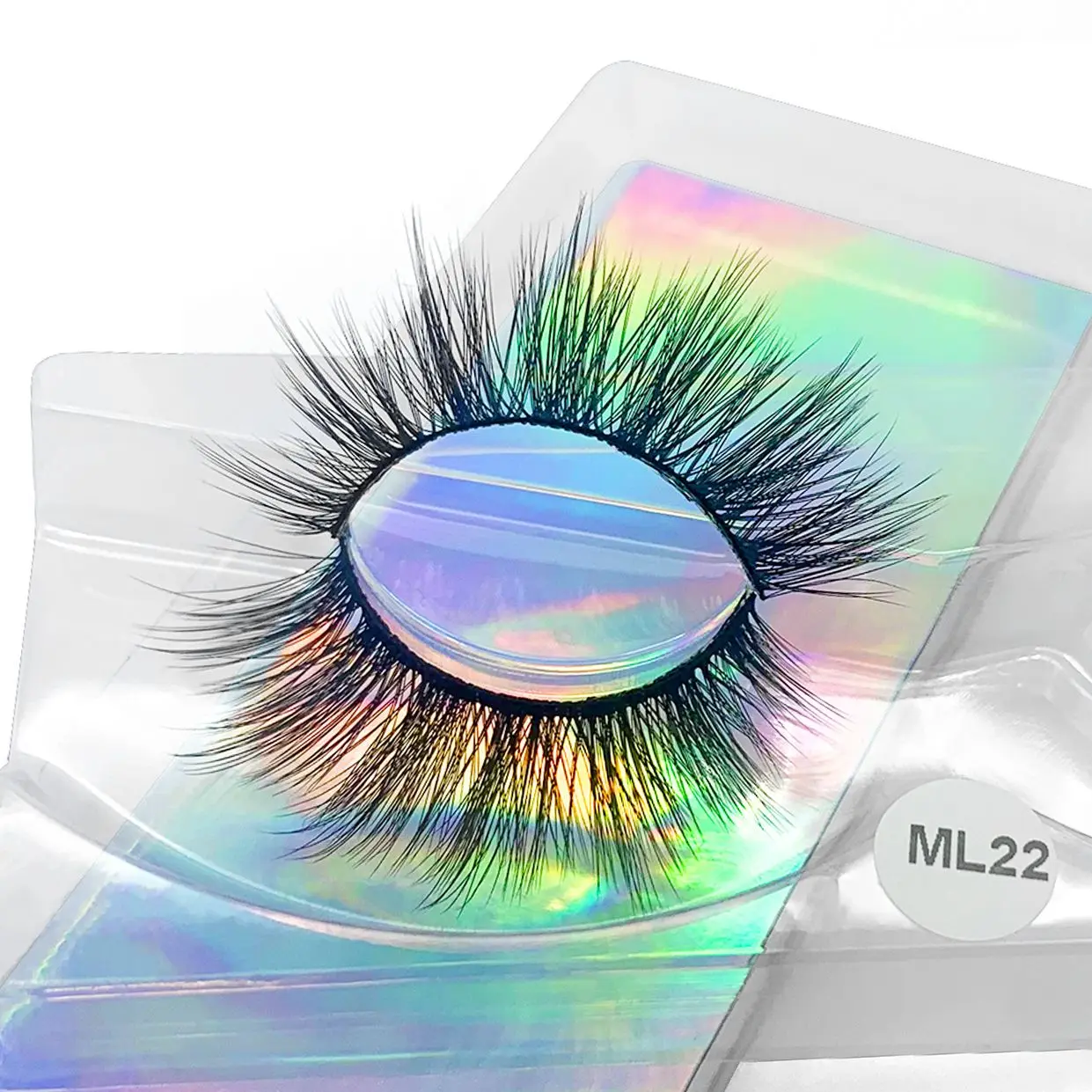 1Pair Fake Eyelashes Natural Long 3d Mink Lashes Makeup Soft Volume Fluffy Wispy False Lashes Mink Eyelashes maquiagem