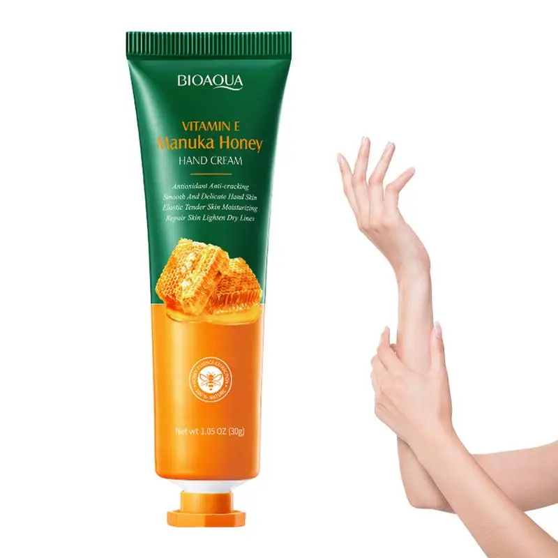 Vitamin E Hand Moisturizing Cream Non-Greasy Nourishing Brightening Hydrating Hand lotion Vitamin E Honey Hand Repair Cream