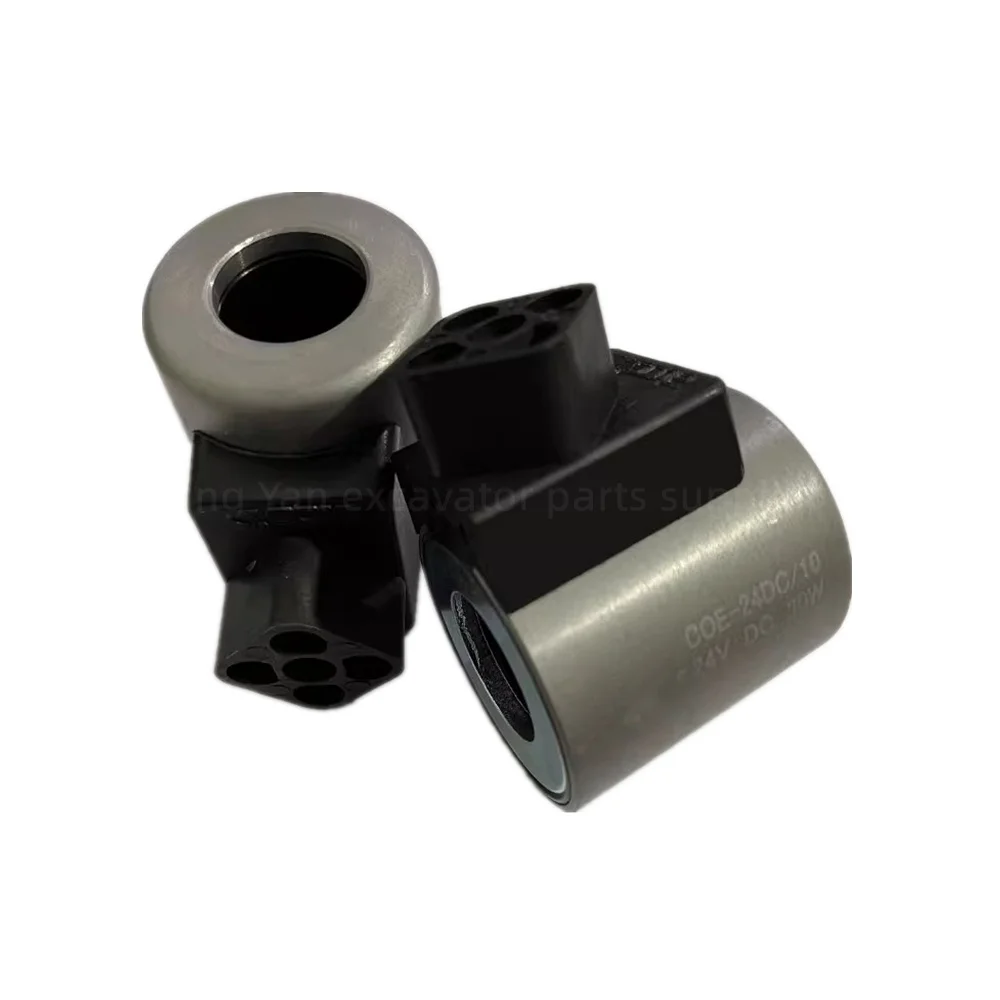 

For Coil COE-24DC/10CAE-24D SDHE-0631 Hydraulic Solenoid Valve Excavator Parts