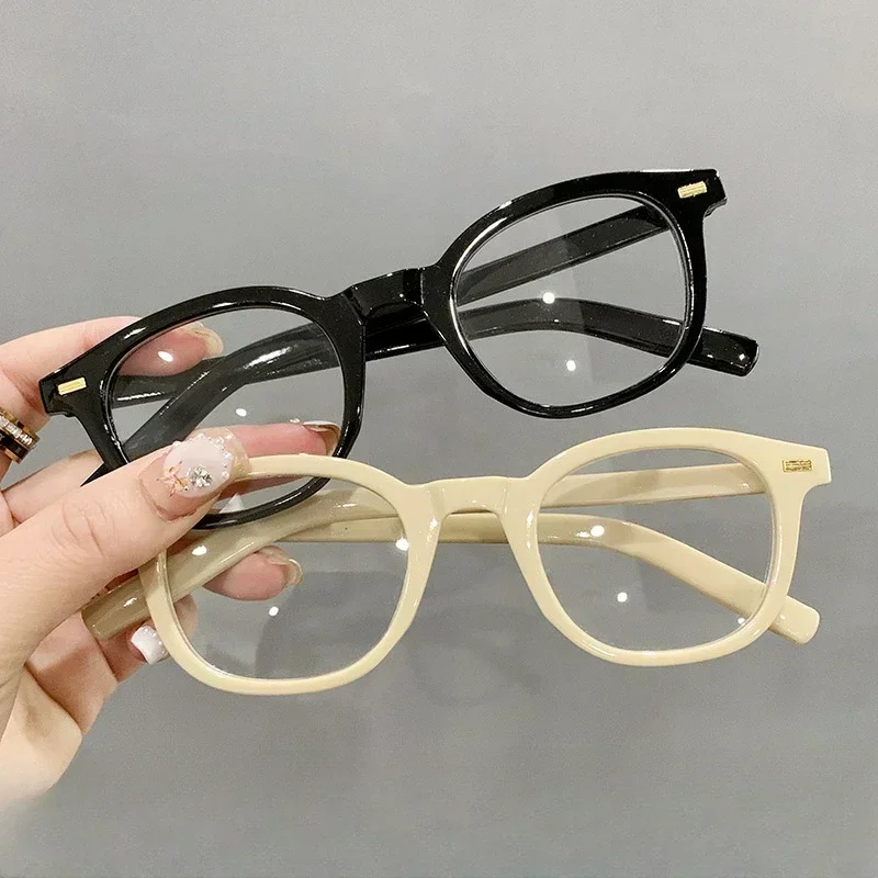 2pcs 0+100+150~+400 Presbyopia Glasses Women Anti Blue Light Fashion Eyewear Men High Quality Business Reading Glasses