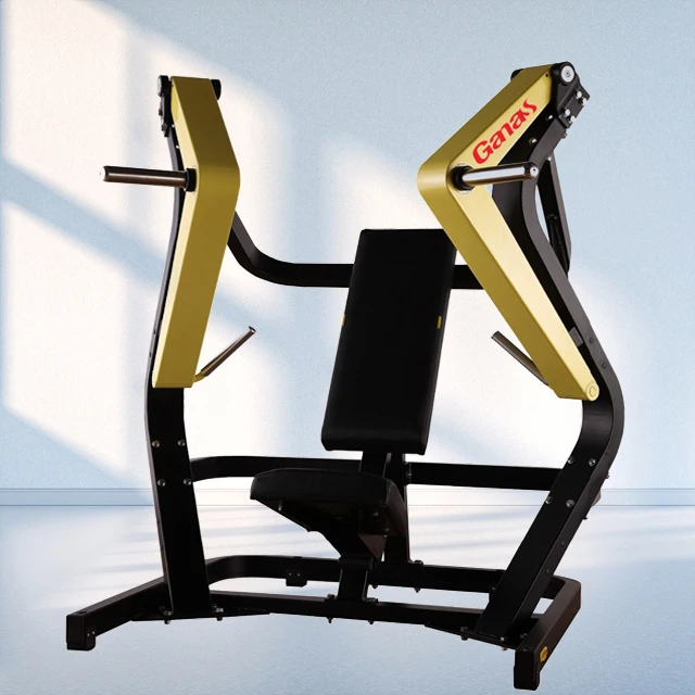

Тренажер для груди AiroLuxury Commercial Sports Equipment: машина для жима лежа вниз (Decline Chest Press)