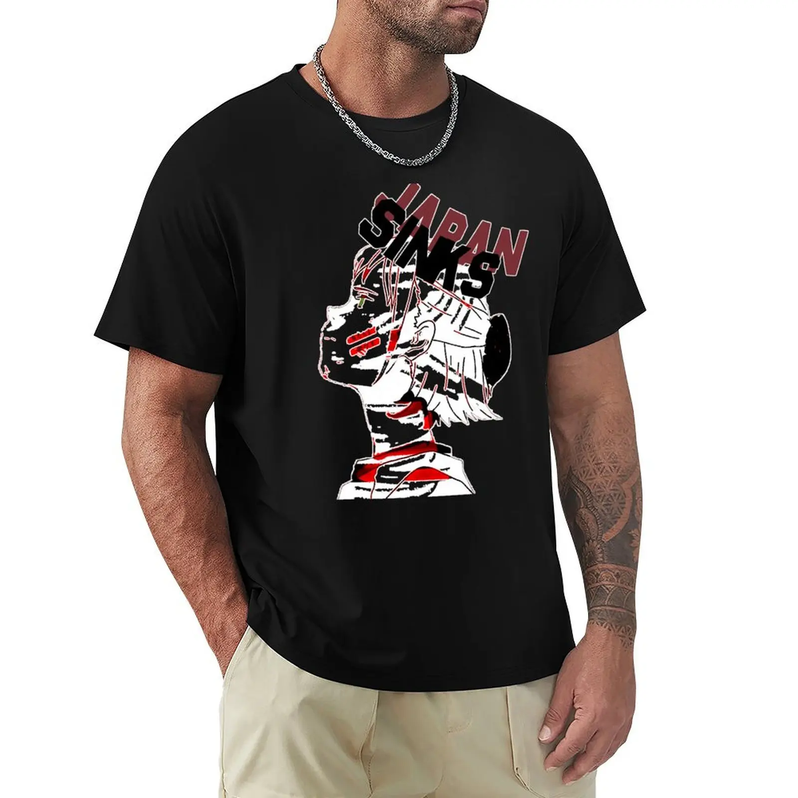 

Japan Sinks ''SAVE US'' V2 T-Shirt boys animal print funny meme t-shirts custom shirt men clothes