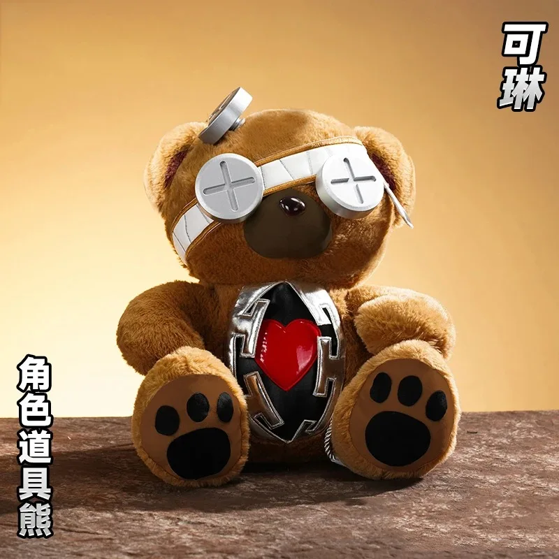 NEW Game Zenless Zone Zero Corin Wickes Cosplay Bag Brown Bear Shoulder Bag Plush Doll Stuffed Toys Backpack Props Accessories