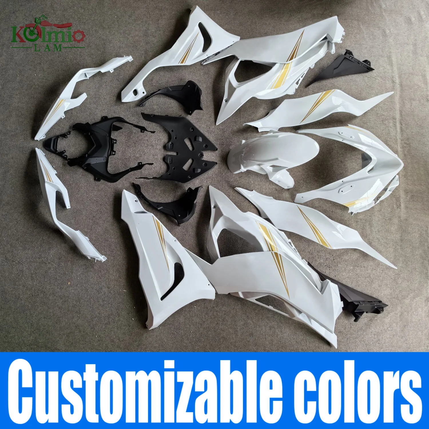 

Fit For Kawasaki Ninja ZX6R 2024 -2025 Motorcycle Plastic Shell Fairing Bodywork Set ZX636 ZX-6R ZX 6R