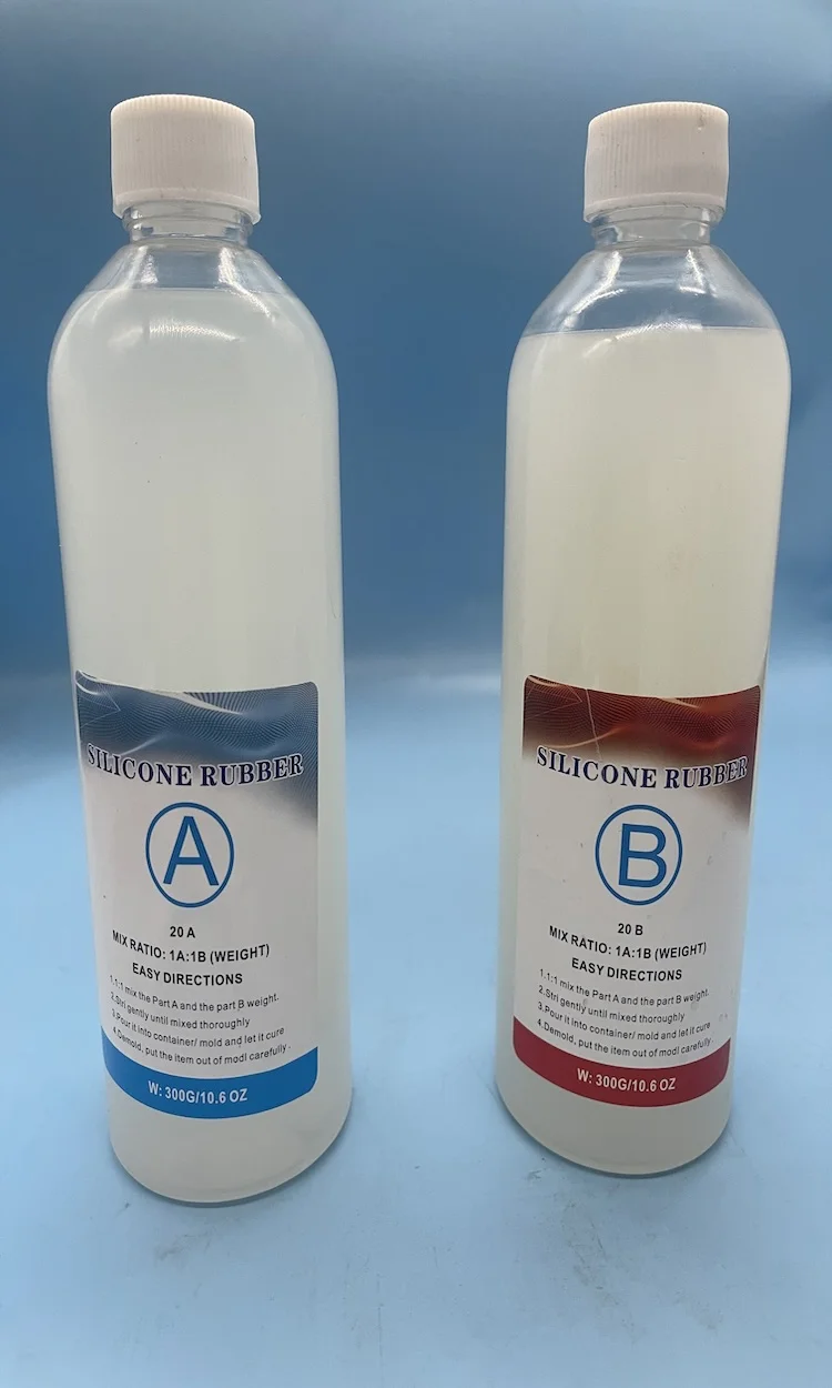 1A:1B platinum silicone Shore a hardness10, 20,30, 40 DIY  Mold Making