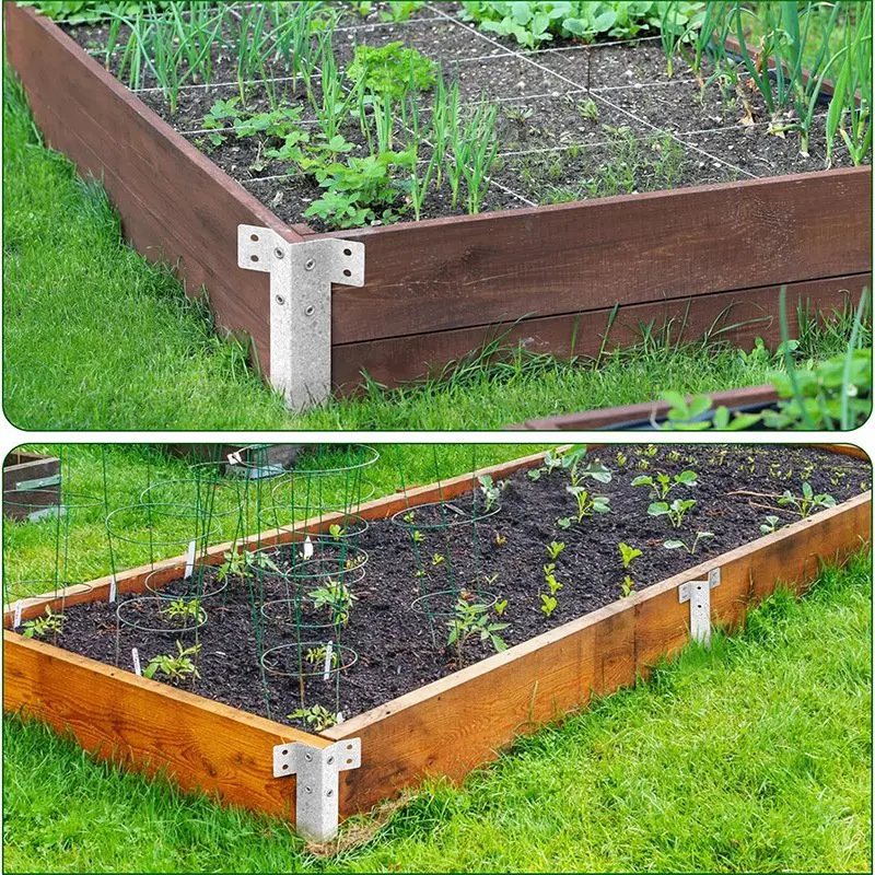 

Зубчатая опора для ограждения AAAN - 10 шт., сверхпрочный металлический набор кронштейнов для железнодорожного спального места для промышленного использования