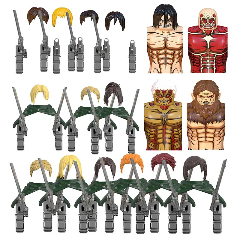 

WM6148 WM6165 Anime Action Figure Building Blocks Toy Se Christmas Birthday Gift for Kids Boys Girls Children