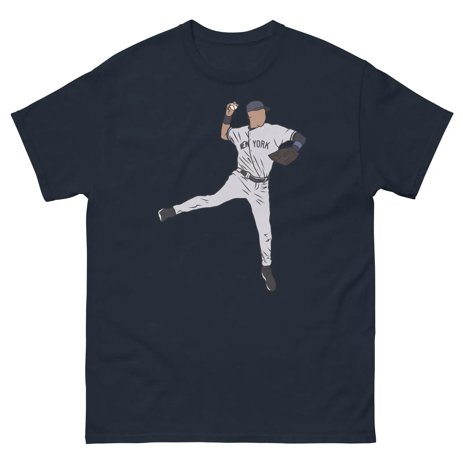 Derek Jeter Jump Throw T-Shirt