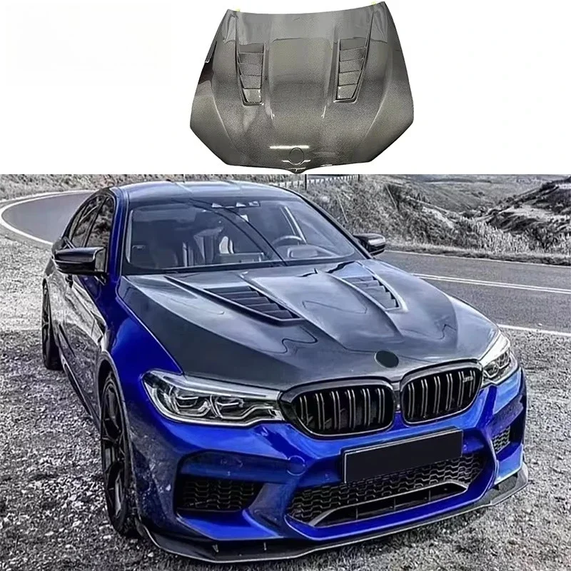 

F90 M5 G30 High Quality Carbon Fiber MBJ Style Engine Bonnet Engine Hood For BMW 5 Series F90 M5 G30 G38