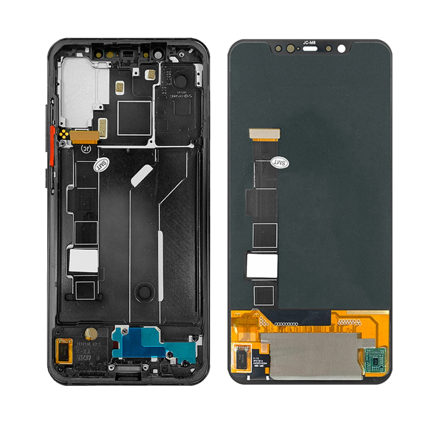 Amoled LCD For Xiaomi Mi 8 LCD Display For Xiaomi Mi8 Touch Screen Digitizer Screen Repair with Frame M1803E1A Screen Replace