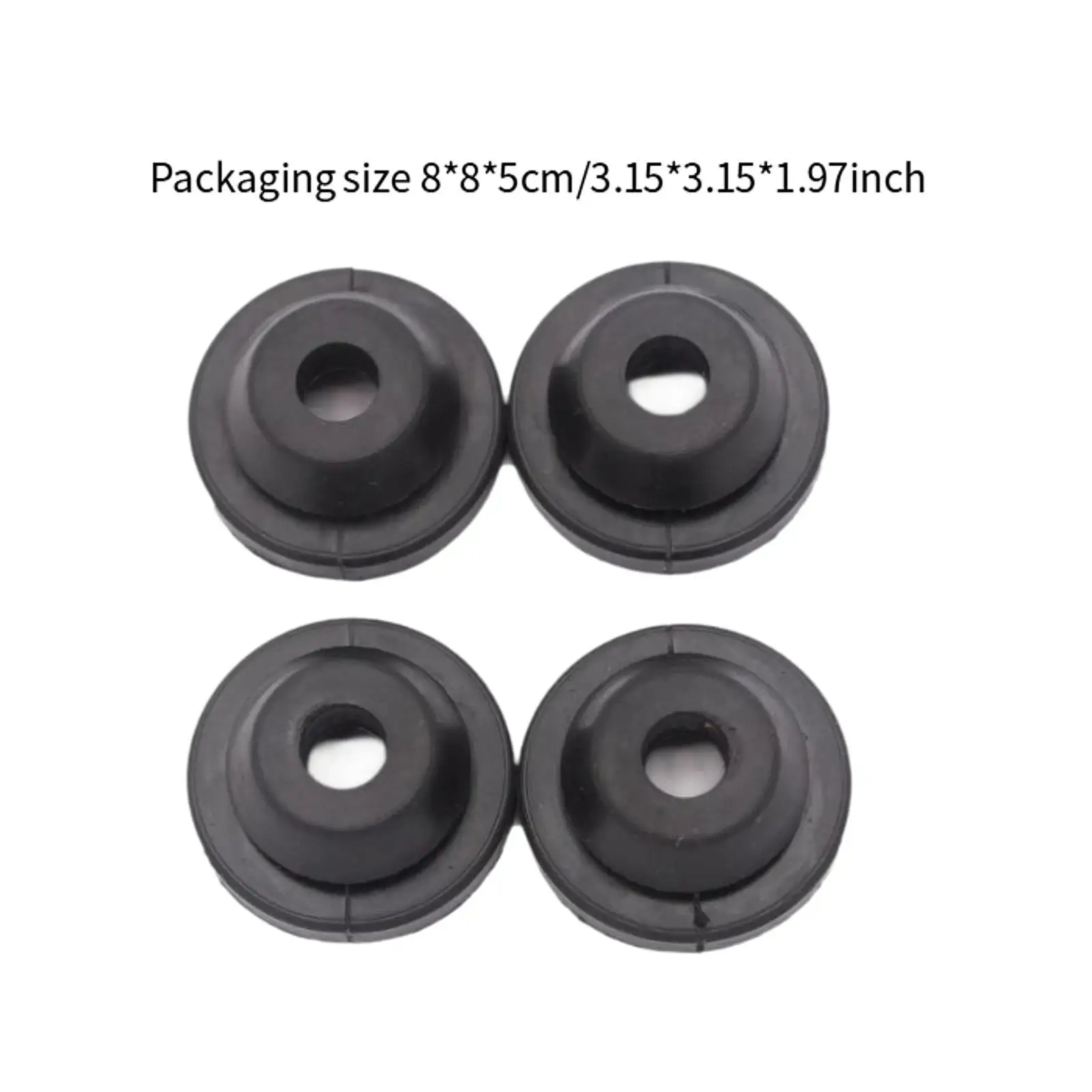 4x soporte de cubierta de motor de filtro de aire 036129689B para Volkswagen Passat cc