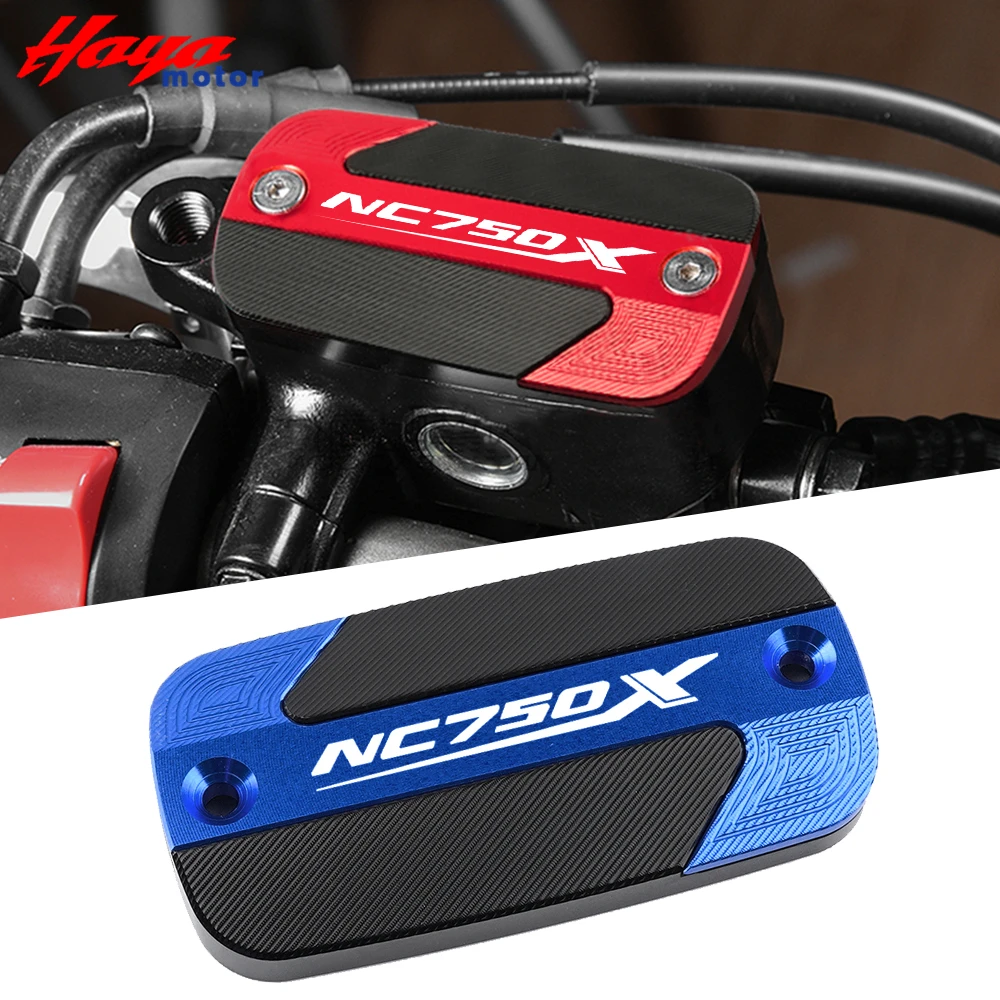 2022 Neueste Motorrad-Vorderradbremsflüssigkeitsbehälter-Abdeckkappe für Honda NC 750X NC750 X NC750X 2012-2019 CNC-Aluminium-Zubehör